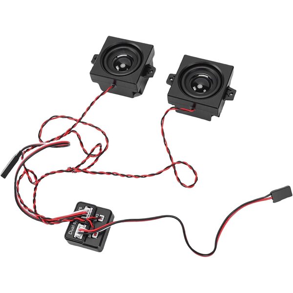 Modulo Suono Motore Auto RC con Simulatore Frequenza Variabile e Doppi Altoparlanti