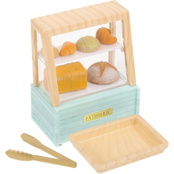 ifundom Mini Vetrina per Dolci in Plastica, Espositore Miniatura per Case delle Bambole