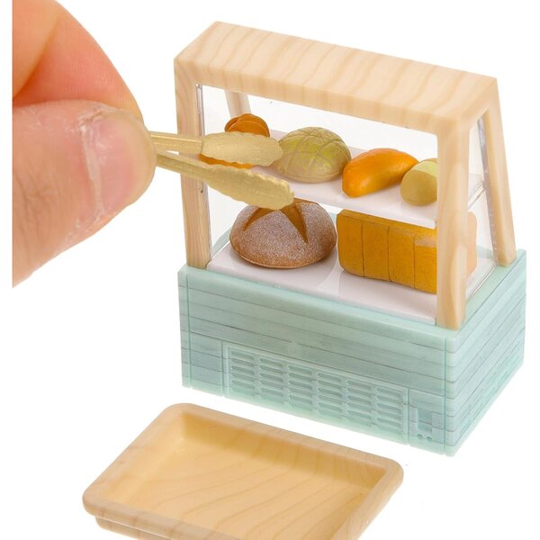 ifundom Mini Vetrina per Dolci in Plastica, Espositore Miniatura per Case delle Bambole