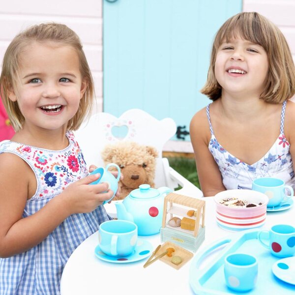 ifundom Mini Vetrina per Dolci in Plastica, Espositore Miniatura per Case delle Bambole
