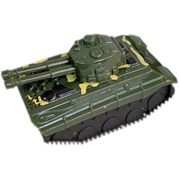 Giocattolo Carro Armato Retrattile PVC con Rotazione 360° Senza Pile, Regalo Perfetto