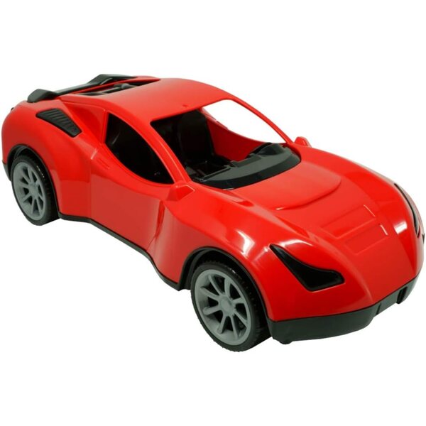 Auto da corsa TechnoK 38 cm rossa, modellino sportivo di alta qualità