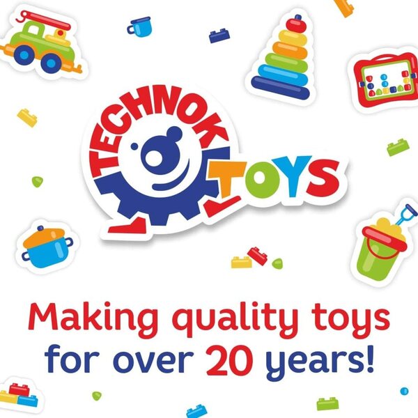 TechnoK 38 cm großer roter Rennwagen, hochwertiges Sportmodell