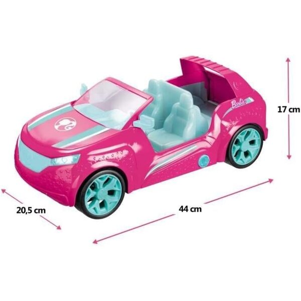 Barbie Cruiser rosa ferngesteuerter SUV für Kinder mit Soundeffekten und Lichtern