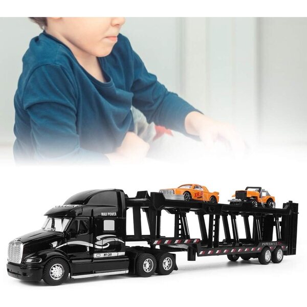 1:48 Legierungs-LKW-Modell mit Sound- und Lichteffekten, Kinderspielzeug