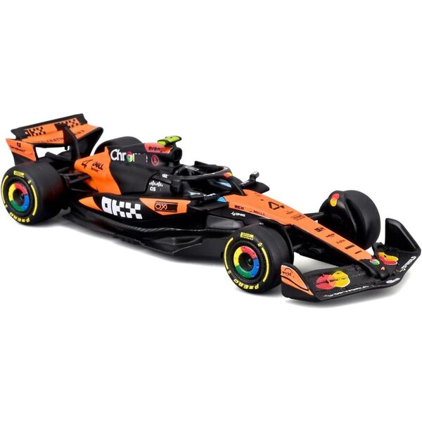 F1-Rennwagenmodell MCL39#4 1/64 in Metalllegierung HTLNUZD 2025
