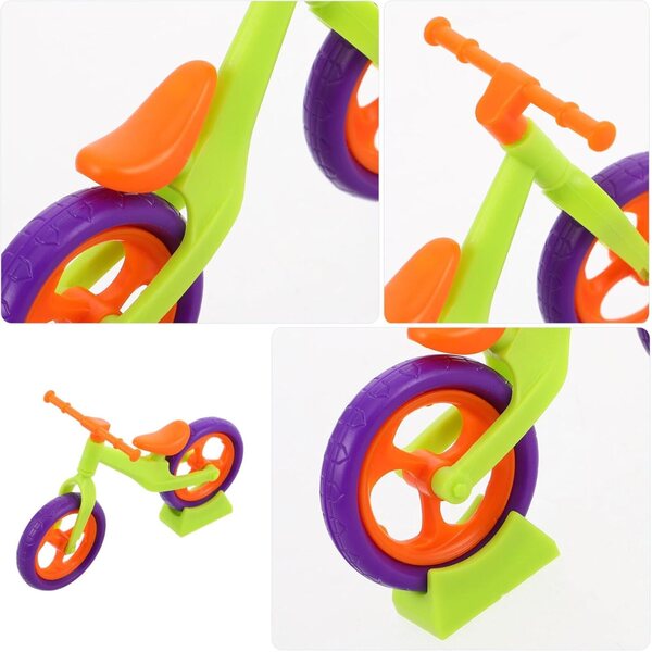Bausatz mit 10 realistischen Mini-Fahrradmodellen zum Zusammenbauen für Kinder und Sammler