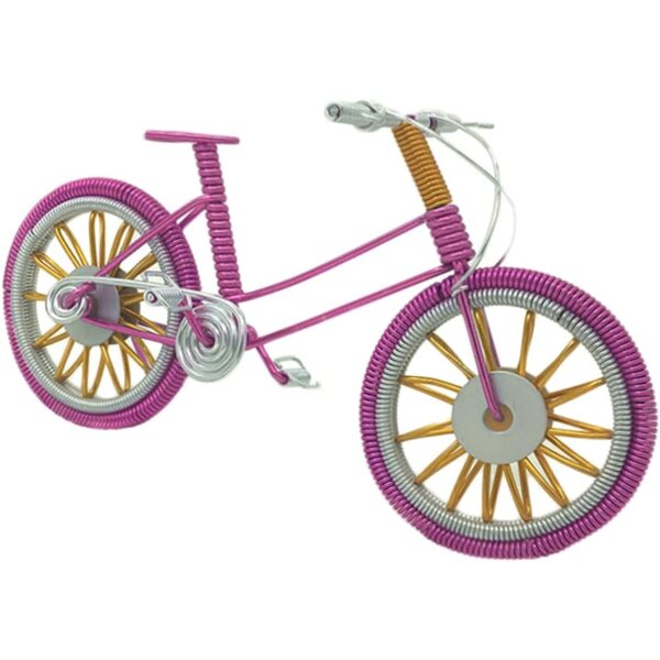 Modello di bicicletta in metallo Cabilock, decorazione unica e dettagli realistici