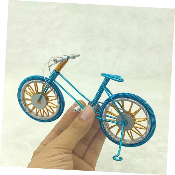 Modello di bicicletta in metallo Cabilock, decorazione unica e dettagli realistici