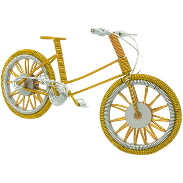 Modello di bicicletta in metallo Cabilock, decorazione unica e dettagli realistici