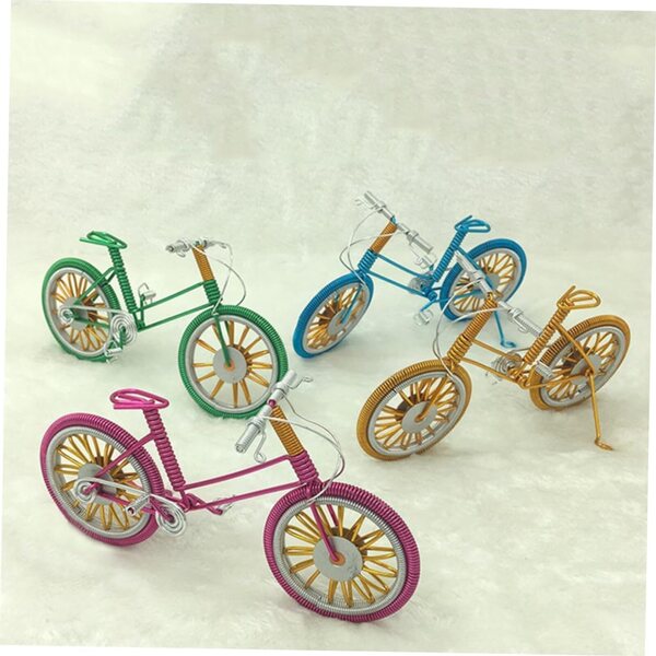 Modello di bicicletta in metallo Cabilock, decorazione unica e dettagli realistici