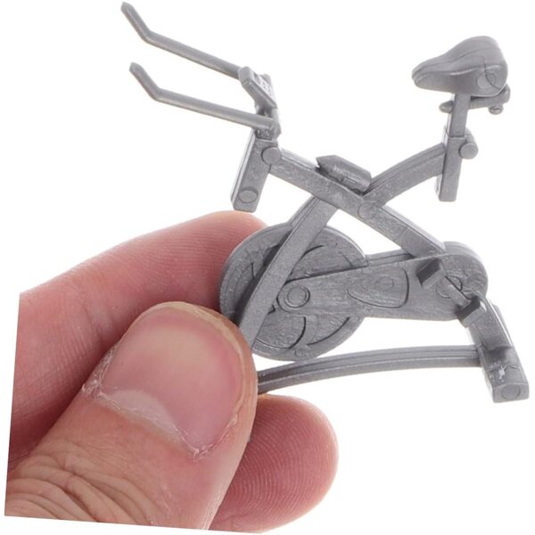 Mini Vélo Appartement, realistisches Design für Puppenhaus – Miniatur-Fitness-Zubehör