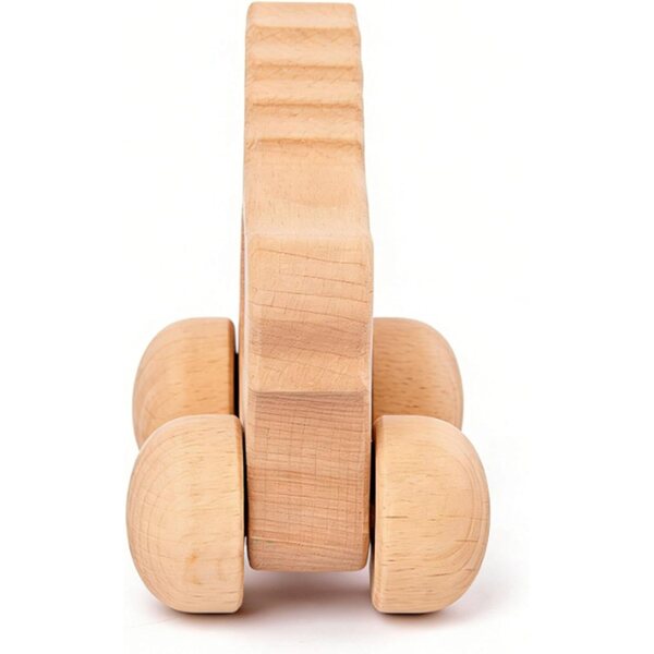 Holzspielzeug mit Tiermotiv für Kinder von 0–3 Jahren, sicher und leicht