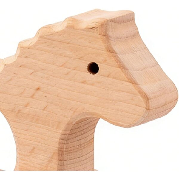 Holzspielzeug mit Tiermotiv für Kinder von 0–3 Jahren, sicher und leicht