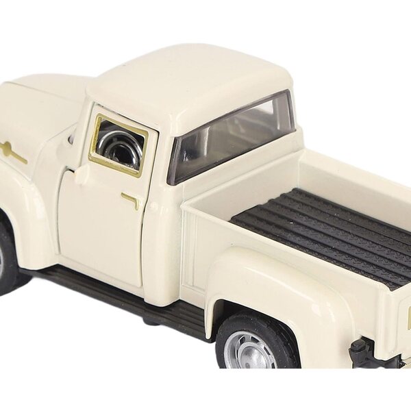 Vintage SIXRUN-LKW-Modell aus Legierung mit zu öffnenden Türen und Reibungsvorrichtung
