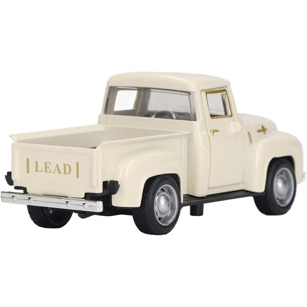Vintage SIXRUN-LKW-Modell aus Legierung mit zu öffnenden Türen und Reibungsvorrichtung