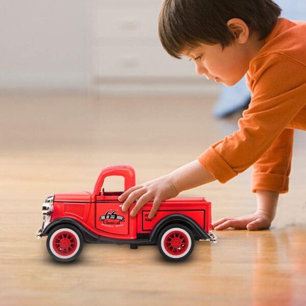 KENANLAN Pickup-Truck aus Legierung mit professioneller Lackierung und Sound, langlebig und realistisch