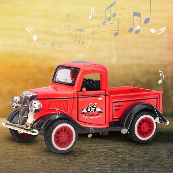 KENANLAN Pickup-Truck aus Legierung mit professioneller Lackierung und Sound, langlebig und realistisch