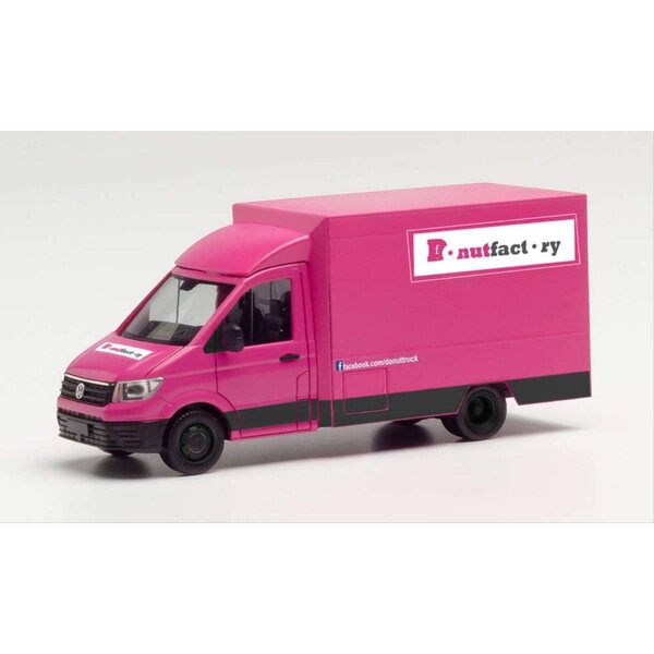 Herpa VW Crafter Foodtruck Donutfactory Kit Modellino Facile da Montare