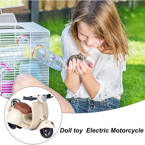 Elektrisches Spielzeugmotorrad mit 360°-Stunts und Lichtern für Kinder ycezw