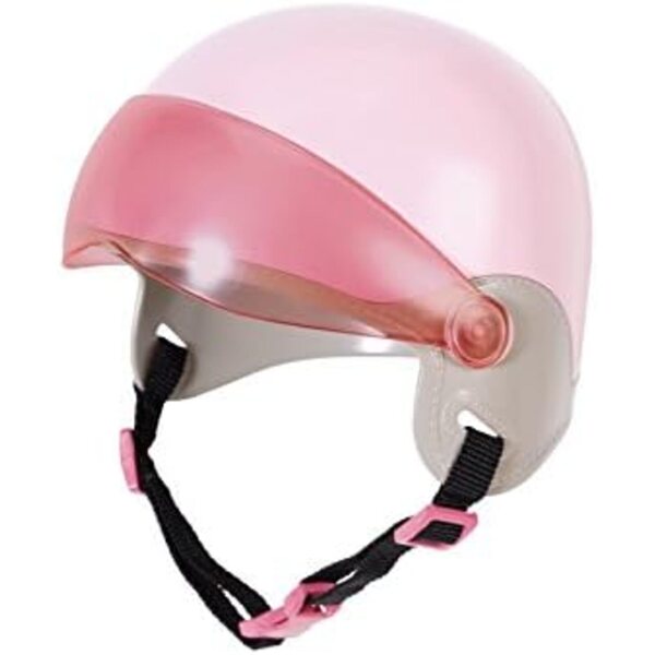BABY born rosa City-Scooter-Helm 43 cm mit verstellbarem Visier