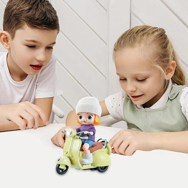 Elektrisches Motorrad für Kinder mit 360°-Drehung und Wasserfällen – sicheres und unterhaltsames Spielzeug