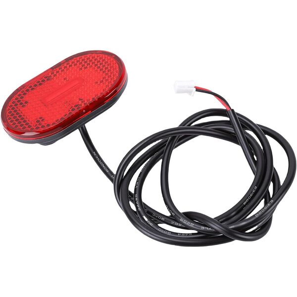Plug-and-Play-Elektroroller, wasserdichtes LED-Rücklicht mit 3 Lichtmodi
