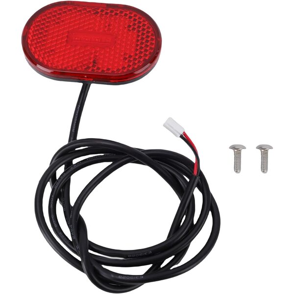 Plug-and-Play-Elektroroller, wasserdichtes LED-Rücklicht mit 3 Lichtmodi