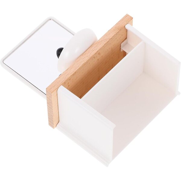 Lavandino in Miniatura in Legno e Plastica per Casa delle Bambole, Mobiletto Lavabo Decorativo