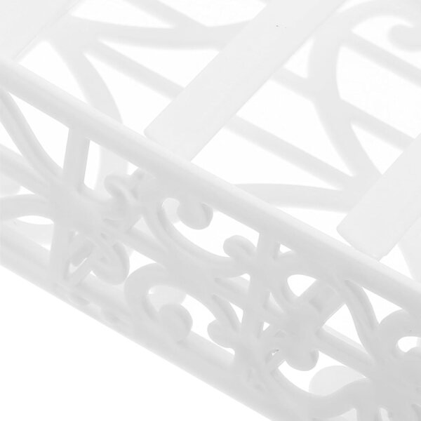 Scarpiera in Plastica per Bambole Mini Casa 19,5x9x4,5 cm Bianco SOPOTUTU