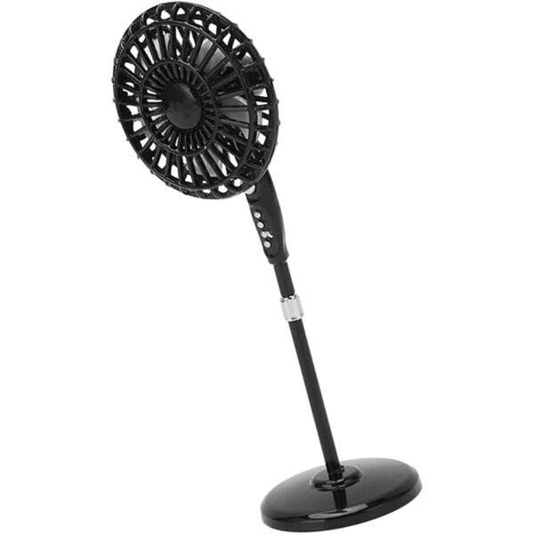 Chrees 1:12 Standventilator aus Legierung im Retro-Design für Puppenhaus