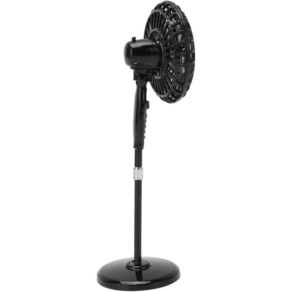 Chrees 1:12 Standventilator aus Legierung im Retro-Design für Puppenhaus