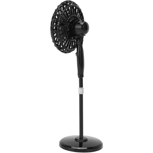 Chrees 1:12 Standventilator aus Legierung im Retro-Design für Puppenhaus