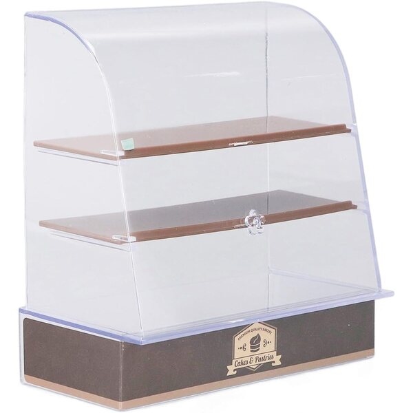 Armadio per Torte 1:12 per Casa delle Bambole in Plastica Ecologica - Design Realistico