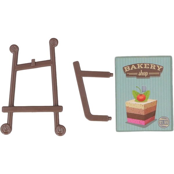 Armadio per Torte 1:12 per Casa delle Bambole in Plastica Ecologica - Design Realistico