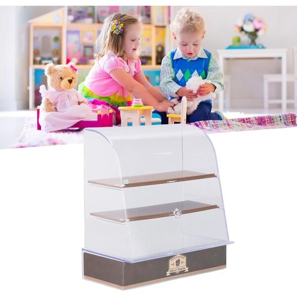 Armadio per Torte 1:12 per Casa delle Bambole in Plastica Ecologica - Design Realistico