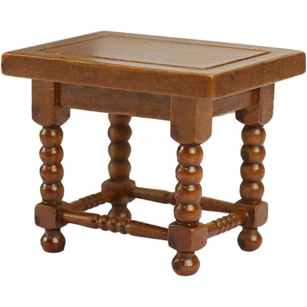 DECHOUS Mobili in Legno Miniatura 12 Colori Marrone per Casa delle Bambole