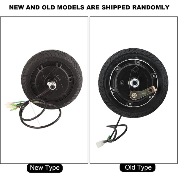 8" 48V 350W Elektroroller-Umrüstsatz mit bürstenlosem Motor und LCD-Beschleuniger