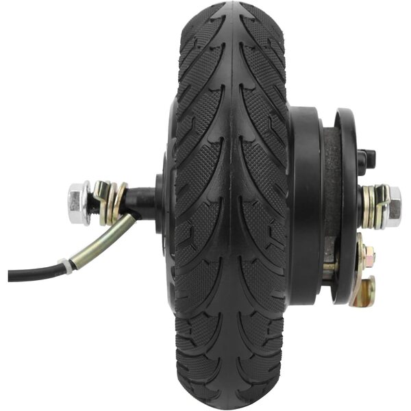 8" 48V 350W Elektroroller-Umrüstsatz mit bürstenlosem Motor und LCD-Beschleuniger