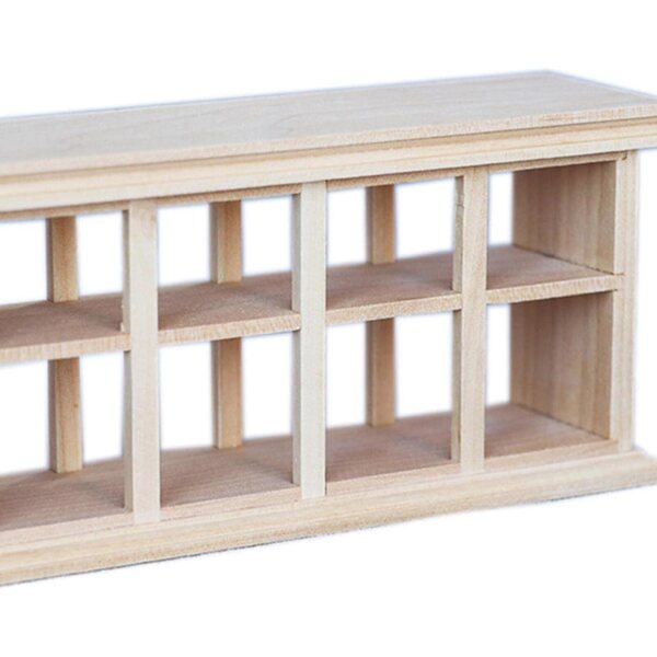 Casa delle Bambole in Legno 1:12 Armadio da Forno per Cucina Miniatura Fai da Te
