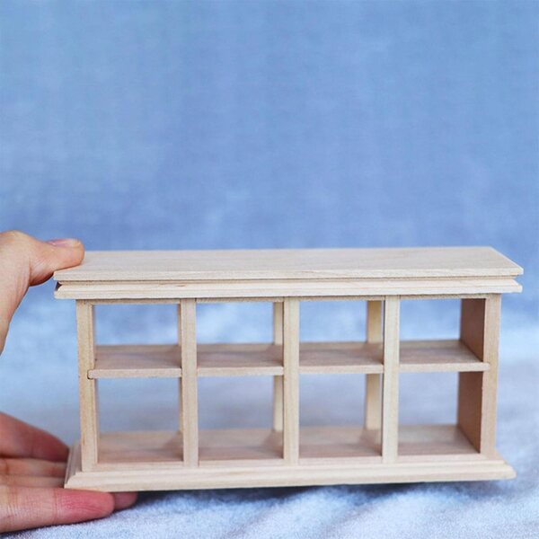 Casa delle Bambole in Legno 1:12 Armadio da Forno per Cucina Miniatura Fai da Te