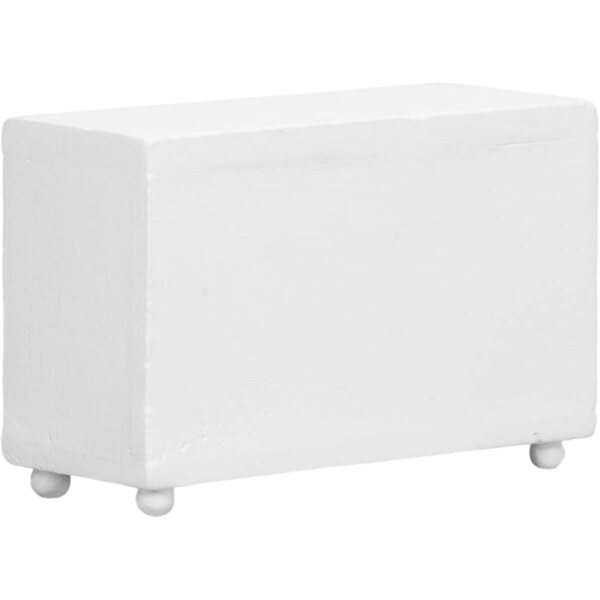 Mini Forno a Microonde 1:12 in Legno per Casa delle Bambole, Accessorio Decorativo Realistico