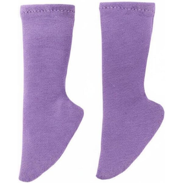 Calzini Arricciati per Bambola BJD 1/6 Gralara Viola Scuro, Vestibilità Perfetta