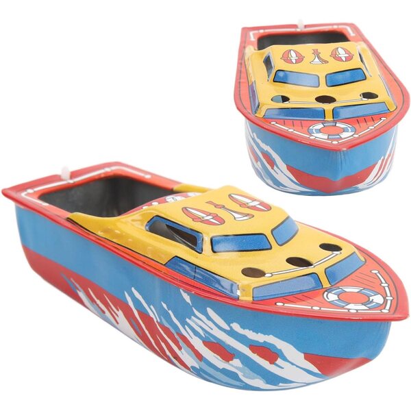Alomejor Retro nostalgischer Bootskerzenhalter aus Eisen, handgefertigte Vintage-Dekoration