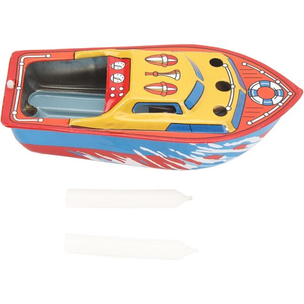Alomejor Retro nostalgischer Bootskerzenhalter aus Eisen, handgefertigte Vintage-Dekoration