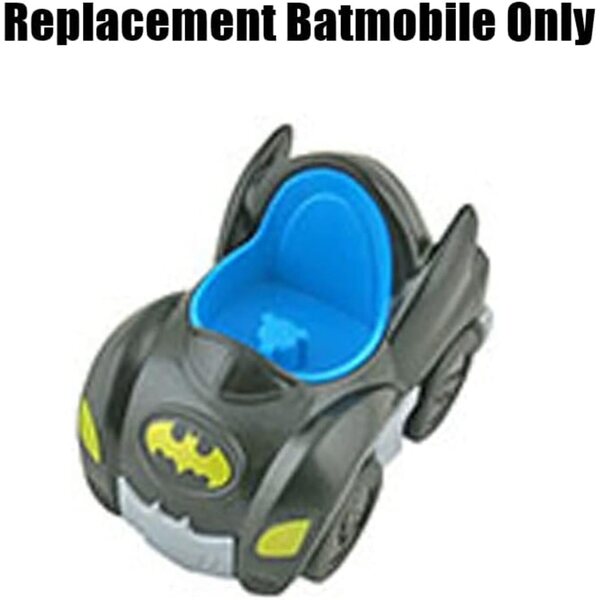 Schwarz-blaues Batmobil als Ersatz für Fisher-Price Little People Batcave DC Superfriends