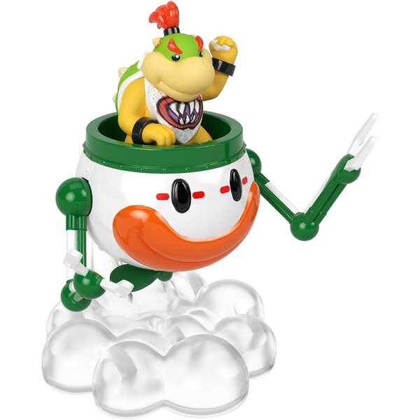 Hot Wheels Super Mario Galaxy Set 2 Fahrzeuge 1/64 Mario Moto & Bowser Jr. Clown Car