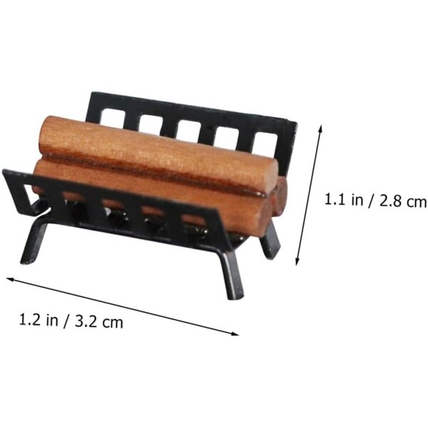 VICASKY Mini Mobili in Legno per Casa delle Bambole Realistici e Resistenti
