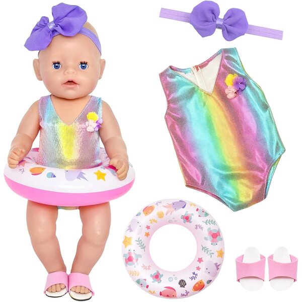 Kit di nuoto per bambole Orizizhic - Abbigliamento da bagno per bambole