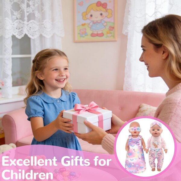 Komplettes Set Xerteam-Puppenkleidung – farbenfrohe und hochwertige Kleidung